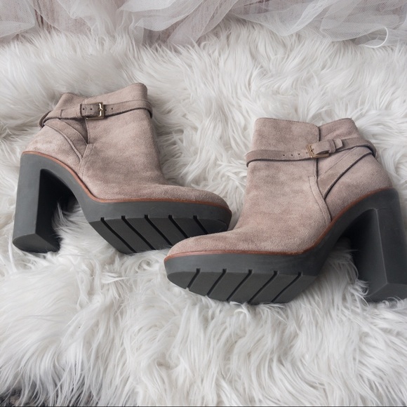 KATE SPADE New York Tan Suede Boots Women Size 10 - Picture 4 of 12